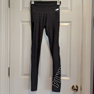 Pink VS high waisted leggings